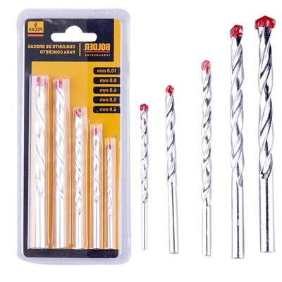 Conjunto 5 Brocas para Concreto Bolder