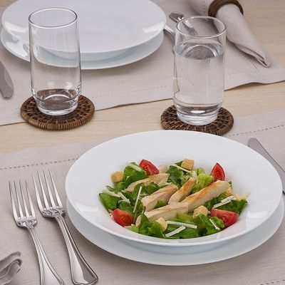 Aparelho de Jantar 12 Peças com Copo Menu Duralex Branca