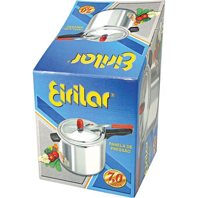 Panela de Pressão 7l Polida Eirilar