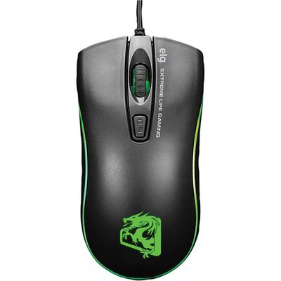 Mouse Gamer USB 2400DPI Elg MGDW