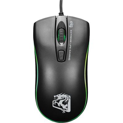 Mouse Gamer USB 2400DPI Elg MGDW