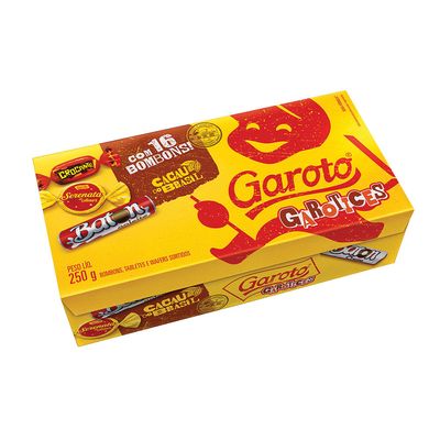 Caixa de Bombom Sortido Garoto 250g