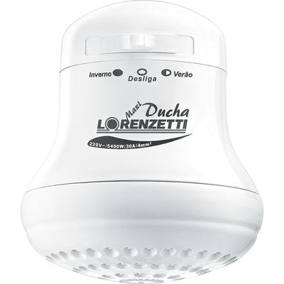Ducha Maxi Ducha 3 Temperaturas Lorenzetti 127V 127V