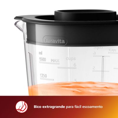 Liquidificador Philips Walita Daily Duravita RI2112/3 Preto 220V 220V
