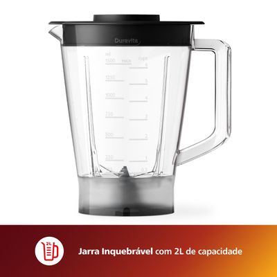 Liquidificador Philips Walita Daily Duravita RI2112/3 Preto 220V 220V
