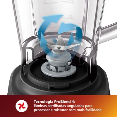 Liquidificador Philips Walita Daily Duravita RI2112/3 Preto 220V 220V