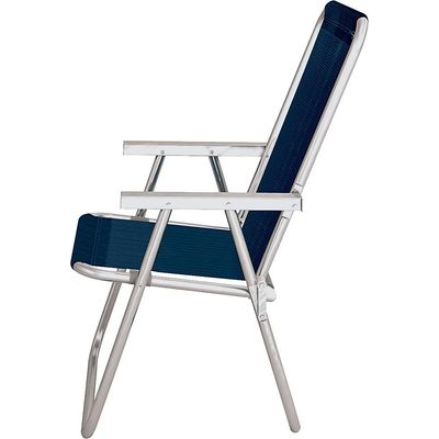 Cadeira de Praia Alta Alumínio Conforto 2160 Mor Sortida