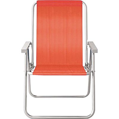 Cadeira de Praia Alta Alumínio Conforto 2160 Mor Sortida
