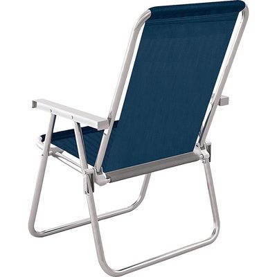 Cadeira de Praia Alta Alumínio Conforto 2160 Mor Sortida