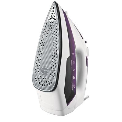 Ferro a Vapor Ceramic Express F40 com Spray Mondial Branco com Roxo / 110V