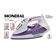 Ferro a Vapor Ceramic Express F40 com Spray Mondial Branco com Roxo / 110V