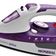 Ferro a Vapor Ceramic Express F40 com Spray Mondial Branco com Roxo / 110V