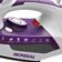 Ferro a Vapor Ceramic Express F40 com Spray Mondial Branco com Roxo / 110V