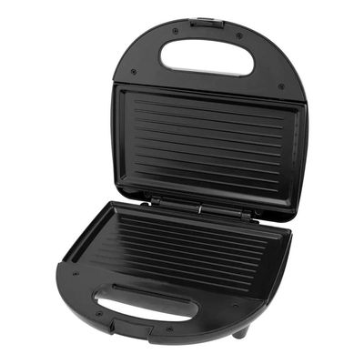Sanduicheira e Grill Crome 2 Pães Britânia Aço Escovado e Preto / 110V