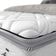 Colchão Queen Size Amsterdã D33 com Molas Pocket e Pillow Top 34x158x198 Probel Branco com Preto