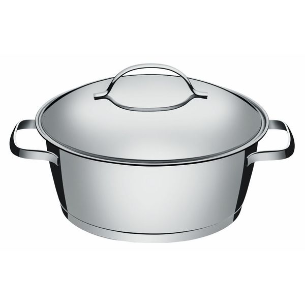 Caçarola Rasa Allegra Tramontina 22cm em Inox 62653220 Alumínio