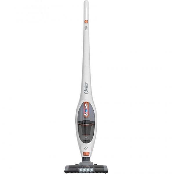 Aspirador de Pó Vertical Oster OASP645 2 em 1 Sem Fio à Bateria 100 W Cinza e Branco / Bivolt