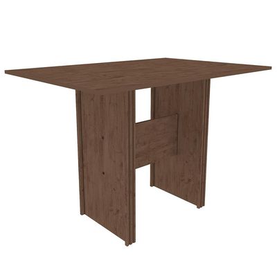 Mesa de Jantar com 4 Cadeiras Pequi Indekes Noce