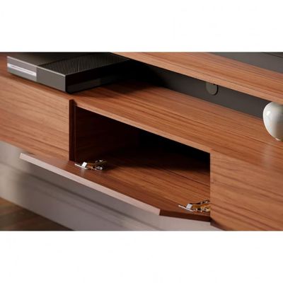 Painel Home Suspenso Colibri Juriti para TV até 65 Polegadas Noce Milano/Calacatta