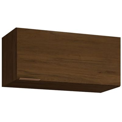 Cozinha Completa Bartira Rubi 5 Portas 3 Gavetas 3 Prateleiras Grapia com Platinum