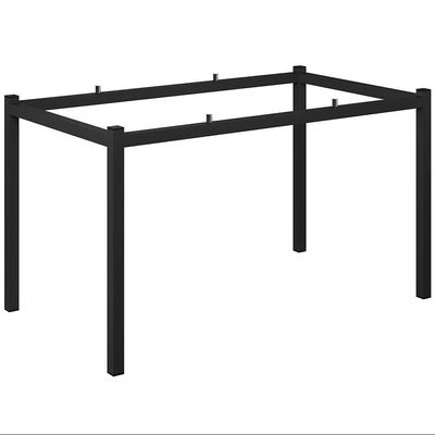 Mesa de Jantar Fabone Alexa com 6 Cadeiras Dora Preto Fosco