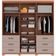 Guarda-Roupa Santiago com 6 Portas e 6 Gavetas Externas Bartira Avelã/Cappuccino