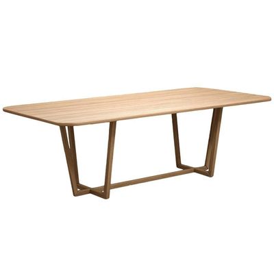 Mesa de Jantar Califórnia com 8 Cadeiras Herval Viana Herval Amêndoa com Cinza