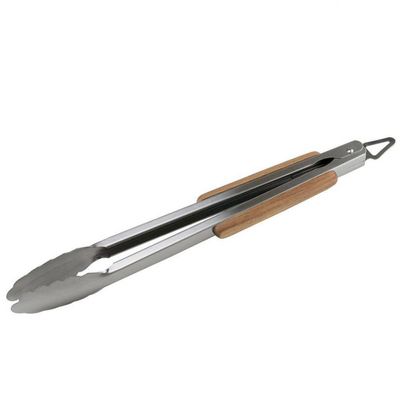 Conjunto para Churrasco Fracalanza em Aço Inox 3 Peças Madeira e Inox