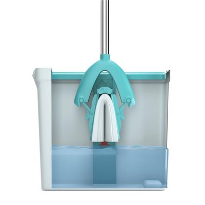 Mop Flex FlashLimp com Balde Espremedor 10L Verde Esmeralda