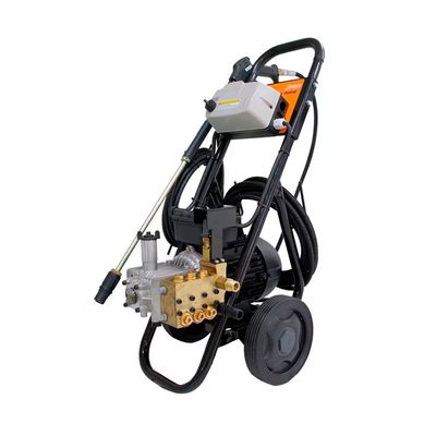 Lavadora de Alta Pressão Jacto J7600 4CV Trifásica Stop Total Preto e Laranja / 220V
