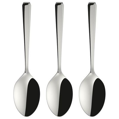 Conjunto de Colheres para Chá Euro Home 3 Peças Aço Inox