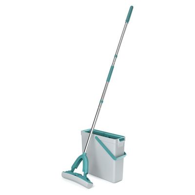 Mop Flex FlashLimp com Balde Espremedor 10L Verde Esmeralda