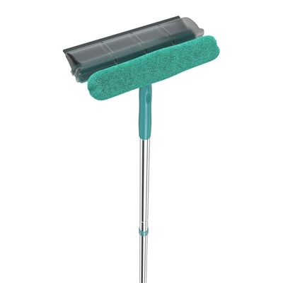 Mop Limpa Vidros FlashLimp com Cabo Telescópico Verde Esmeralda