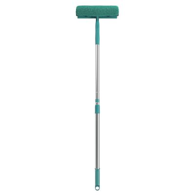 Mop Limpa Vidros FlashLimp com Cabo Telescópico Verde Esmeralda