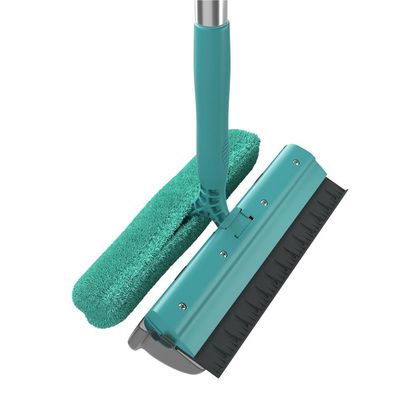 Mop Limpa Vidros FlashLimp com Cabo Telescópico Verde Esmeralda