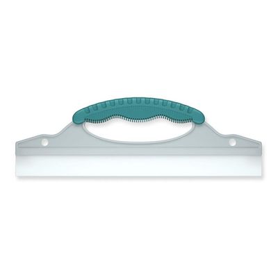 Rodo Multiuso FlashLimp em Silicone Verde com Cinza
