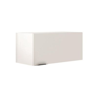Cozinha Completa Bartira Linea 6 Portas, 3 Gavetas e Portas de Vidro Branco