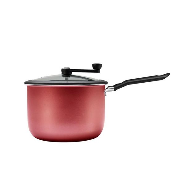 Pipoqueira Brinox Pic Poc Revestimento Antiaderente Pro-Flon 20CM Cereja
