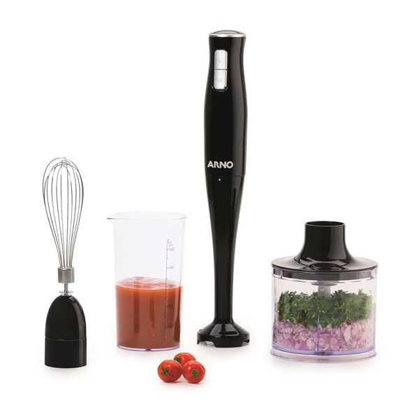 Mixer Arno Turbomix Pro 3 em 1 MX31 400W Preto / 220V Mixer Arno Turbomix Pro 3 em 1 MX31 400W Preto / 220V