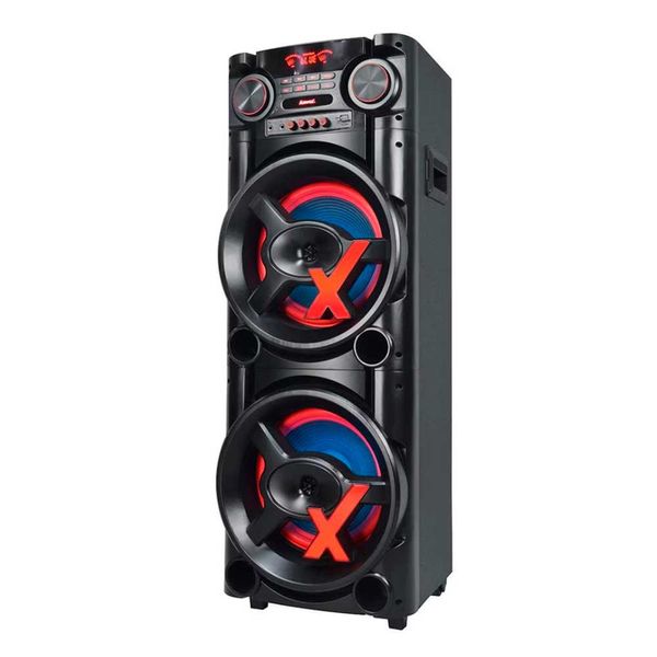 Torre de Som Amvox ACA 1900 NEW X com Bluetooth, Rádio FM, Função Power X 1900W Preto / Bivolt Torre de Som Amvox ACA 1900 NEW X com Bluetooth, Rádio FM, Função Power X 1900W Preto / Bivolt