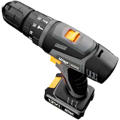 Parafusadeira e Furadeira de Impacto WAP BPFI 12K4 com Carregador com Maleta e Acessórios Preto / Bivolt