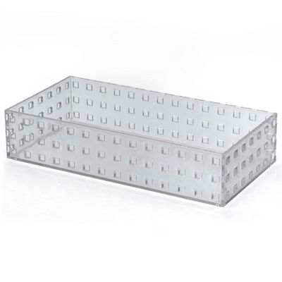 Caixa em Plástico Arthi Retangular Evolution 5035 3,3 L Transparente