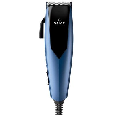 Máquina de Cortar Cabelo GA.MA Italy GM Master 4 Pentes Preto e Azul / 110V