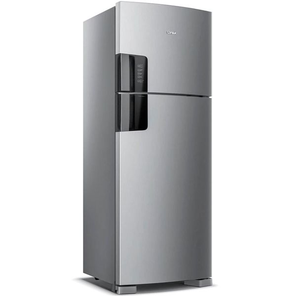 Geladeira CRM56HK Frost Free Controle de Temperatura Externo 450 Litros Consul Inox / 220V