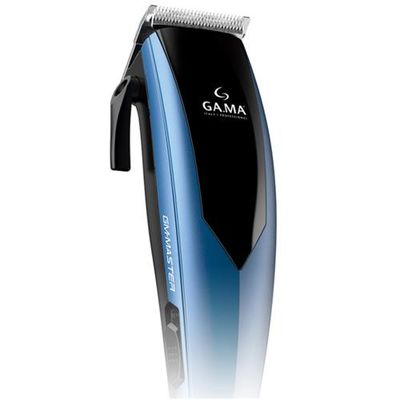 Máquina de Cortar Cabelo GA.MA Italy GM Master 4 Pentes Preto e Azul / 110V