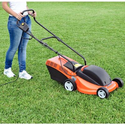 Cortador de Grama Elétrico Tramontina CE35P 1.300W Laranja e Preto / 220V
