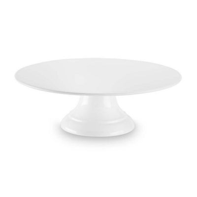 Prato com Pé Haus Concept Buffet em Melamina 30,5CM Branco
