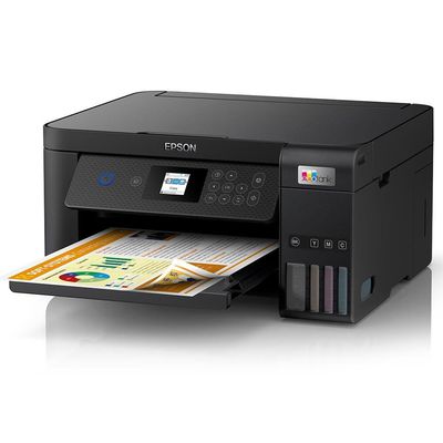 Multifuncional Tanque de Tinta Epson EcoTank L4260 Wireless Preto / Bivolt