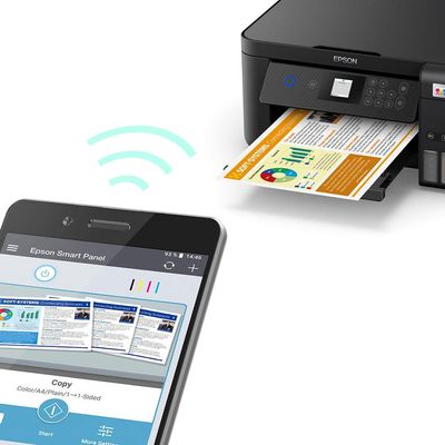 Multifuncional Tanque de Tinta Epson EcoTank L4260 Wireless Preto / Bivolt
