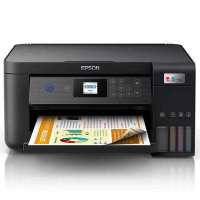 Multifuncional Tanque de Tinta Epson EcoTank L4260 Wireless Preto / Bivolt